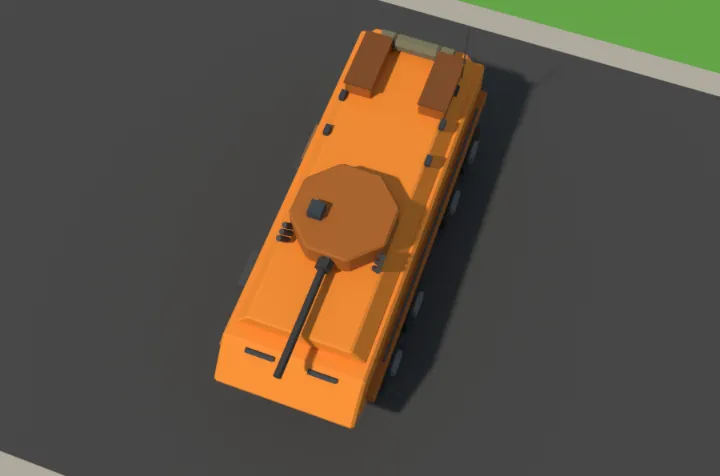 The armoured carrier model