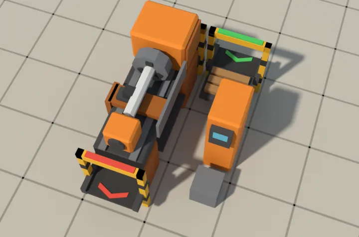 The lathe model