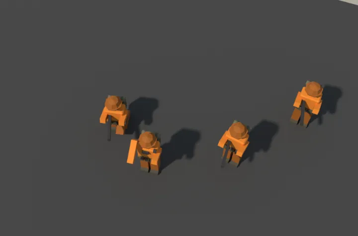 The infantry squad model