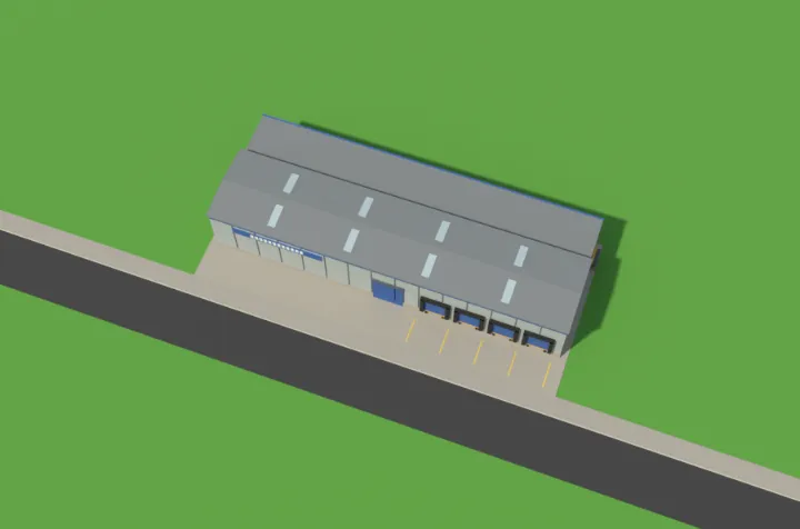 The rail warehouse model