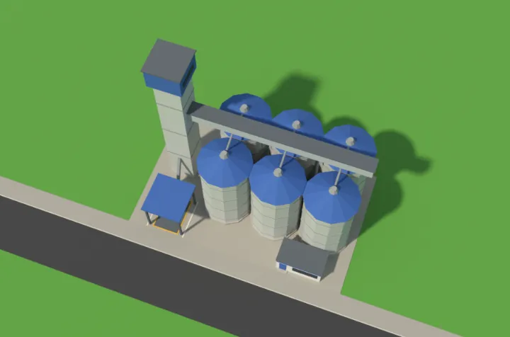 The grain elevator model