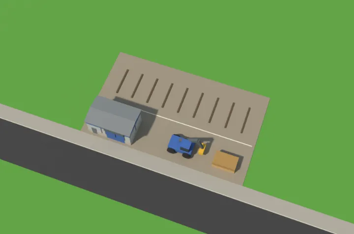 The timber yard model